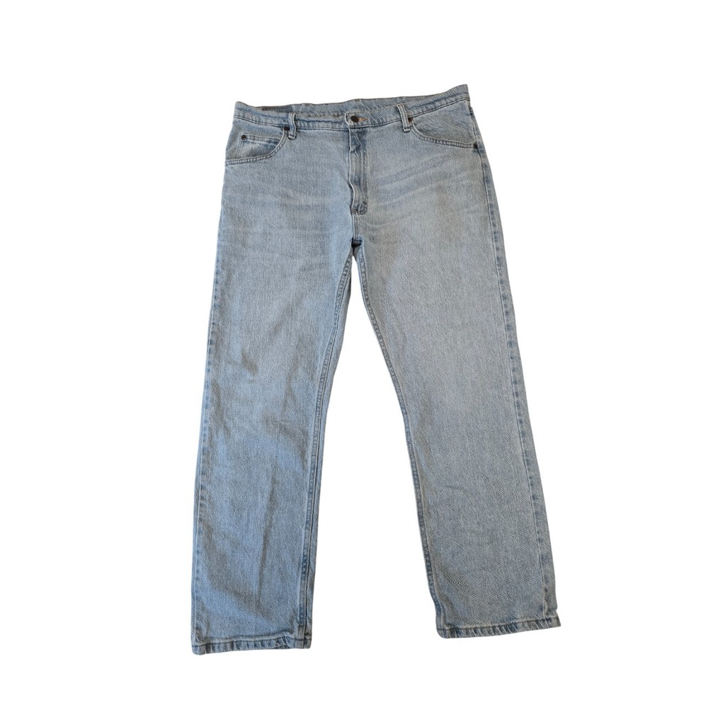 Wrangler, 5 Star Premium, Blue Denim, 38x29, Men's Jeans